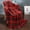 Red & Black Plaid, variant on JML Fleece Throw Blanket Soft Cozy Plush Nap Blanket,50"x60", Black & Red & White