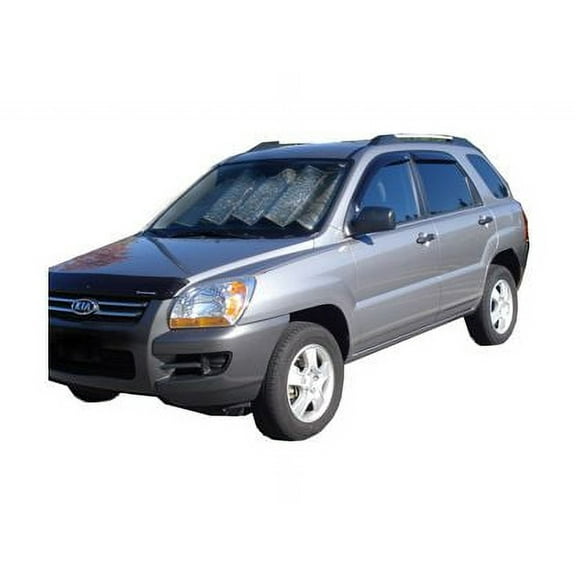 Auto VentShade (AVS) by RealTruck Outside Mount Ventvisor® Window Deflectors Front & Rear Set Compatible with 2005-2010 Kia Sportage