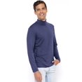 thumbnail image 2 of Stretch Is Comfort Men's Oh So Soft Luxe Mock Neck Turtleneck Long Sleeve Shirt | Adult Small- 5x, 2 of 6