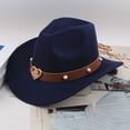 thumbnail image 4 of Chapeau de Cowboy Classification des Produits Style Western avec Bandeau Classique pour Hommes et Femmes, 4 of 4