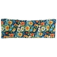 thumbnail image 4 of Blazing Needles 60-inch by 19-inch Tufted Patterned Outdoor Spun Polyester Loveseat Cushion, 4 of 5