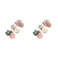 thumbnail image 2 of Sonducket Pinza para el pelo de 3 piezas, decoración para la cabeza, tamaño compacto, ahorro de espacio, accesorios para mujer, alfileres de flores Type3 NO3 Sonducket CBP587148, 2 of 5