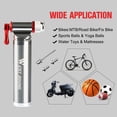 thumbnail image 3 of West Biking Bike Pump CO2 Inflator Road Mountain Bikes Tire Pump for Presta and Schrader, 3 of 7