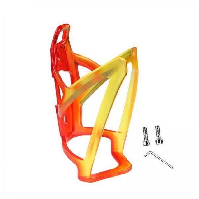 Soporte Para Botella De Agua 6xBike Soporte Para Bebidas De Agua Ultraligero Estante Rojo Amarillo