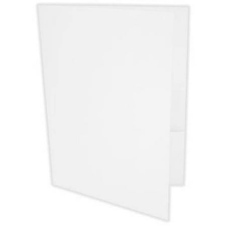 9 x 12 Presentation Folders - 130lb. White (10 Qty.) - Walmart.com