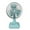 Light Blue, variant on Noothes Retro Desktop Fan with 1950s Vintage Design, Rechargeable Portable Cooling Fan for Home Office and Compact Spaces