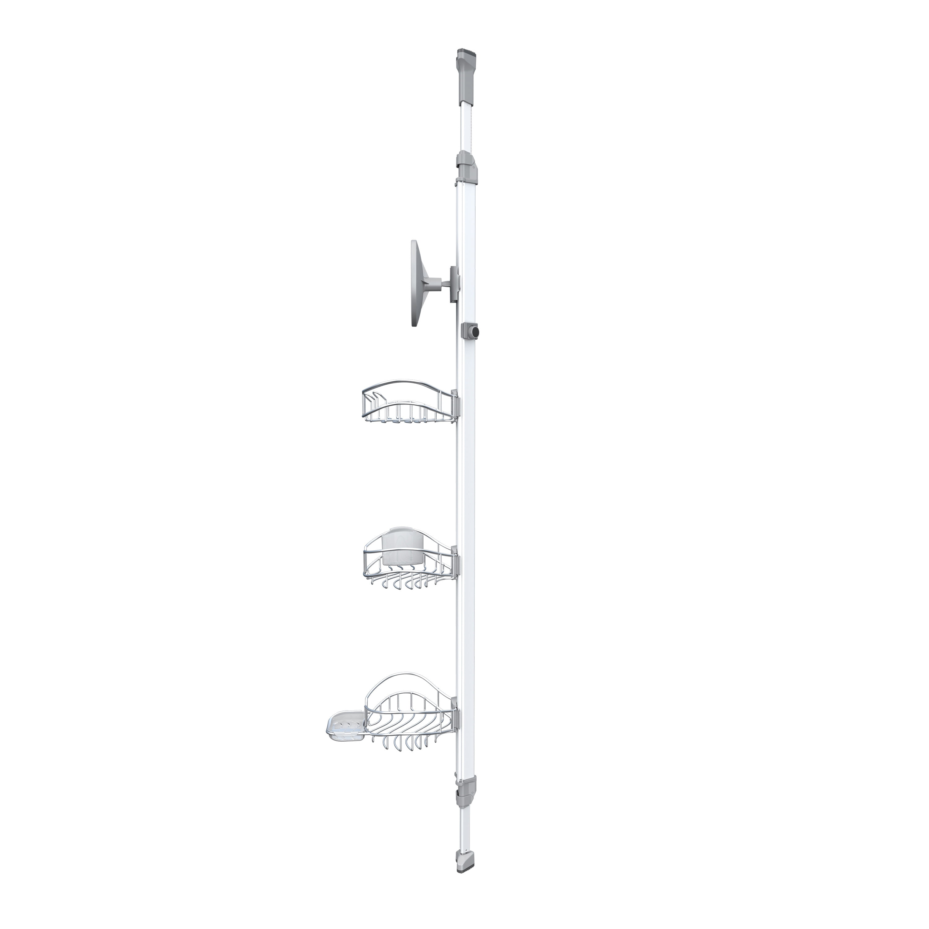 Neptune Extendable Shower Caddy with 1 Mirror 41C - household items - by  owner - housewares sale - craigslist