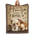 thumbnail image 5 of Football Blanket Sprots Gifts Throw Blankets Cozy Fleece Flannel Blanket Soft Warm Plush Bedding Football Stuff Room Decor Gift for Boys Girls Men Women Teens for Couch Sofa Bed 40"X50", 5 of 5