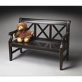 thumbnail image 2 of Midnight Rose - Black - Rectangular - Poplar solids, MDF, cherry veneer - BUTLER GERRIT MIDNIGHT ROSE BENCH, 2 of 2