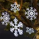 thumbnail image 2 of Guirnalda de luces navideñas con copos de nieve de Thrisdar para exteriores, luces colgantes para árbol de Navidad, decoración de copos de nieve para colgar, 2 of 5