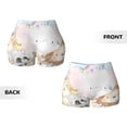 thumbnail image 5 of Vsdgher Cute Animals print Workout Shorts for Women Seamless Soft Smooth Gym Yoga Scrunch Active Exercise Fitness Shorts, 5 of 8