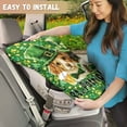 thumbnail image 4 of KUIFORTI St Patricks Day Car Seat Sun Shade Cover, Baby Car Seat Cover for Travel Cooler Temperature Infant Car Seats Reflective Heat Protector, UV Protection Toddler Car Accessories, Cartoon Dog Cat, 4 of 7