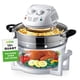 thumbnail image 1 of NutriChef - Freidora de aire halógena para encimera de horno – Cocina de convección infrarroja de 1200 W 13 cuartos con tazón de cocina de acero inoxidable para comidas saludables, ideal para pollo,, 1 of 5