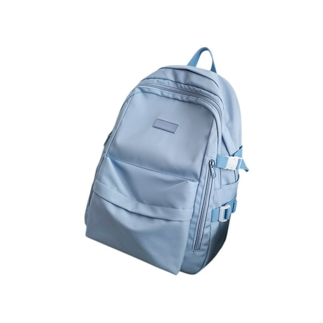 yulier Backpack for Men Women, Casual Travel Backpack Lightweight College Backpack Large Capacity Two Shoulders Bag Computer Bag, Blue