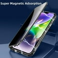 thumbnail image 2 of Metal Magnetic Case Compatible With Iphone 14 Pro Max/14 Pro, Anti-Peep Double Sided Glass Cover With Lens Protector, 2 of 5