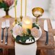 thumbnail image 1 of Xihbxyly Corona de Rosas con Velas, Aro de Flores de Seda con Hojas, Decoración Floral Amarilla, Elegante Centro de Mesa para Bodas y Fiestas de San Valentín, Compatible con La Mayoría de Velas, Tama, 1 of 6