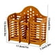 thumbnail image 3 of Soporte de pared para utensilios, organizador de cubiertos con jaula para palillos, escurridor hueco para utensilios de cocina., 3 of 6