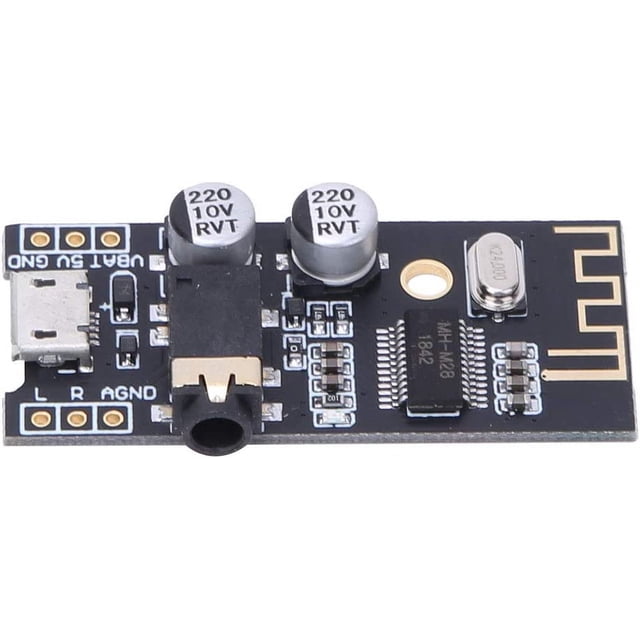 Placa receptora de audio MH-MX8 Módulo electrónico inalámbrico para altavoz de sistema de sonido DIY (M28) TUNC Sencillez