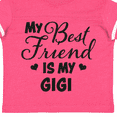thumbnail image 4 of Inktastic My Best Friend is My Gigi with Hearts Boys or Girls Toddler T-Shirt, 4 of 5