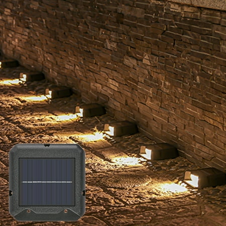 

PeiBai Solar Single-Sided Light-Emitting Wall Light Outdoor Watertight Garden Wall Light Led Garden Home Wall Washer