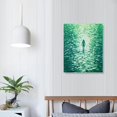 thumbnail image 3 of FUMJ  Canvas Art Prints Abstract Wall Art For Living Room  Wall Decor For Office Bedroom Wall Decorations Pictures Artwork Abstract Ink Paintings Ready To Hang Home Decor, 3 of 4