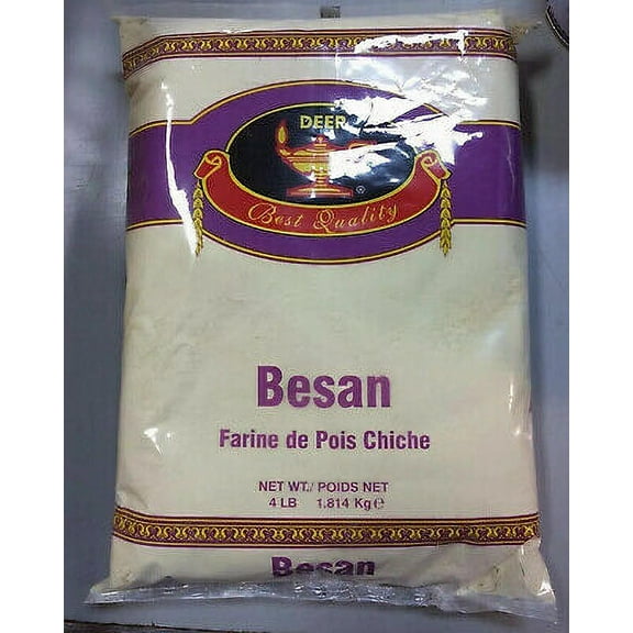 Gram Flour / Chick Pea Flour/ Besan/ 4lbs Free USA Shipping!