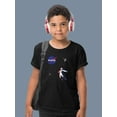 thumbnail image 2 of NASA Nasa 3D Astronaut T-Shirt Juniors -NASA Designs,  x-Small, 2 of 4