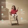 thumbnail image 2 of Stokke Tripp Trapp Silla, Natural - Silla ajustable y convertible para niños pequeños, niños y adultos - Cómoda, cómoda y ergonómica - Diseño clásico, 2 of 5