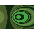 thumbnail image 1 of Ahgly Company Machine Washable Indoor Rectangle Transitional Dark Lime Green Area Rugs, 5' x 8', 1 of 7