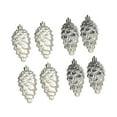 thumbnail image 4 of 8 Pieces Christmas Tree Decorations with Cone Pendant, Christmas Decoration Gold B, 4 of 9