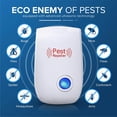 thumbnail image 5 of Ultrasonic Pest Repeller - 6 Pack Electronic Pest Repellent Plug-in Indoor Pest Control for Insect, Rodent, Mosquito, Ant, Bug, Mice Repellent for House, Garage, Warehouse, Office - Safe for Pets, 5 of 5