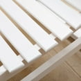 thumbnail image 5 of BplusZ Wood High Back Rocking Chair, White, 5 of 6
