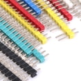 thumbnail image 2 of tirarere De Encabezados De Pasador De Individual De 40 Pines, 2,54 Mm, 12 Piezas, Bricolaje Multicolor Yotijar Enchufe de pin de fila única macho, 2 of 7