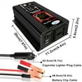 thumbnail image 2 of Transformador de voltaje para coche de 6000 W pantalla LCD de inversor inteligente para vehículo USB dual para RV, 2 of 9
