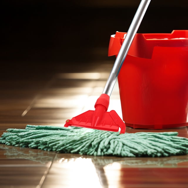 BRIGHTFUFU 2Ud Soporte Para Cabezal De Mopa Rojo Resistente Para Domésticas
