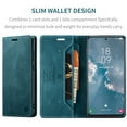 thumbnail image 2 of Wallet Case for Samsung Galaxy S23 Plus, Premium PU Leather Card Slots Holder RFID Blocking Flip Folio Cover with Magnetic Closure Kickstand Soft Silicone Shockproof Case for Samsung S23 Plus,Blue, 2 of 10