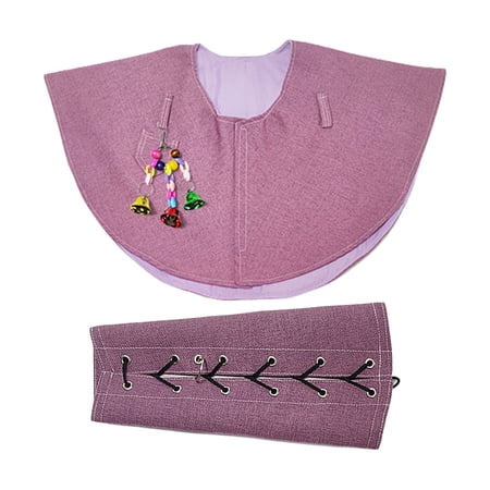 Multifunctional Parrots Shoulder Cape and Arm Protector Set for Bird Lover with Easy Wear Design for Bird Training Use