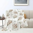 thumbnail image 5 of Koala Blanket Koala Throw Blanket Soft Fleece Flannel Bedding Koala Gifts for Girls Boys Women Lovers Adults Stuff Plush for Couch Sofa Bed Room Decor 50"X60", 5 of 6