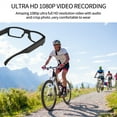 thumbnail image 3 of Glasses Video Glasses HD 1080P Eyewear Cam Video Camera Photo Video Camcorder for Travel, Sports(Included 32/64G TF Card), 3 of 7