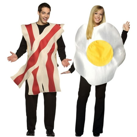 BACON EGG COUPLES COSTUME (Best Couple Costumes Ideas Ever)