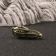 thumbnail image 3 of Brass Solid Peanut Keychain Pendant Figurine Statue Home Ornament Collectibles, 3 of 6