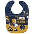 thumbnail image 1 of Wincraft 9960626113 Notre Dame Fighting Irish All Pro Future Quarterback Baby Bib, 1 of 2