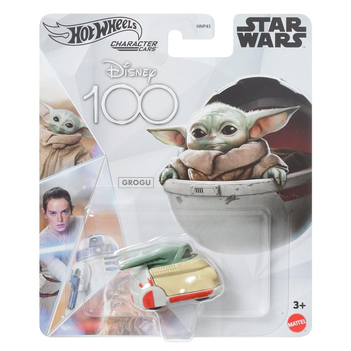 Hot Wheels Disney Character Cars 100 Years Special Edition Series Complete Set of 8 Diecast Vehicles in Manufacture Case from HNP45-956A Release Bundle
