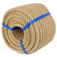 thumbnail image 2 of Cuerda de Yute JANJOSN 3/4 pulg 30 m Natural Trenzada de 4 Hebras, 2 of 8