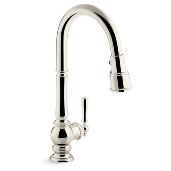 Kohler Artifacts K99259 Single Hole Pull Down Kitchen Sink Faucet