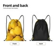 thumbnail image 5 of Bingfone Ripe Yellow Lemon Drawstrings Backpacks Bags For Men Women Gym Drawstrings Bag, 5 of 9