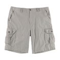 thumbnail image 1 of Univibe Mens Peached Casual Cargo Shorts, Gris, 30 Univibe Carga, 1 of 2