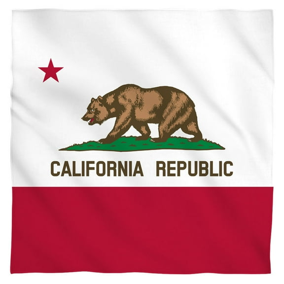 - California Flag - Bandana - 22" x 22"