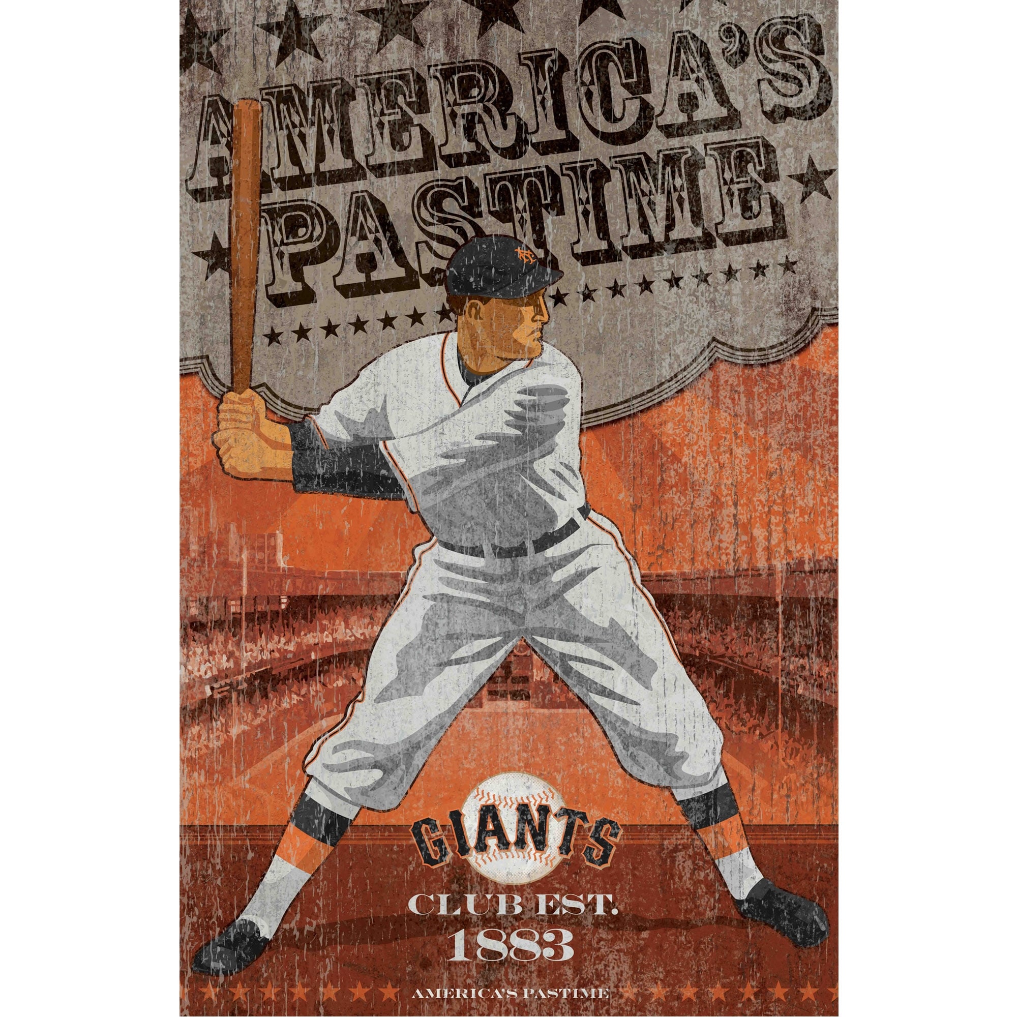 San Francisco Giants Vintage Wall Art