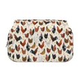 thumbnail image 2 of Hirioo Roosters and Chickens for Large Grid Mesh Pencil Case with Zipper Stationery Organizer Case, 2 of 7